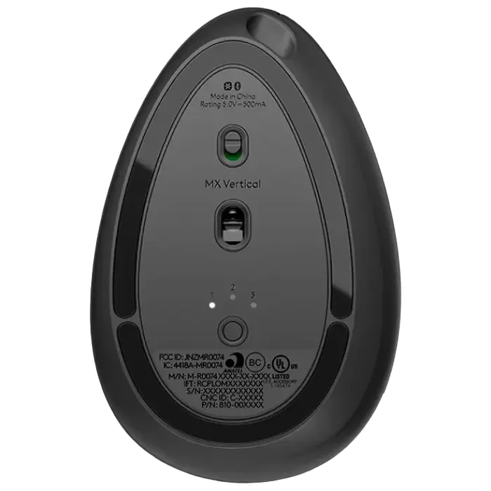 Wireless Mouse Logitech MX Vertical, Black — foto 4