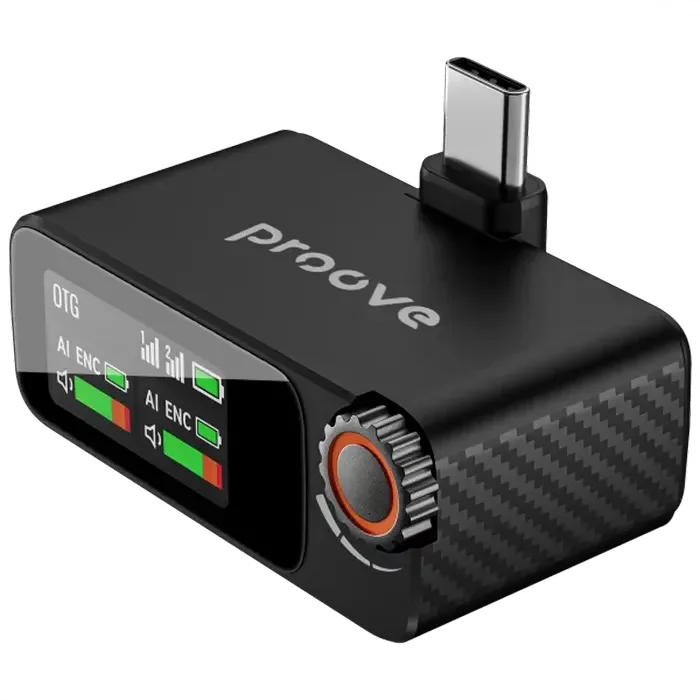 Microphone Wireless Microphone System Proove Forum Pro (Lightning/Type-C/AUX), Black — foto 3