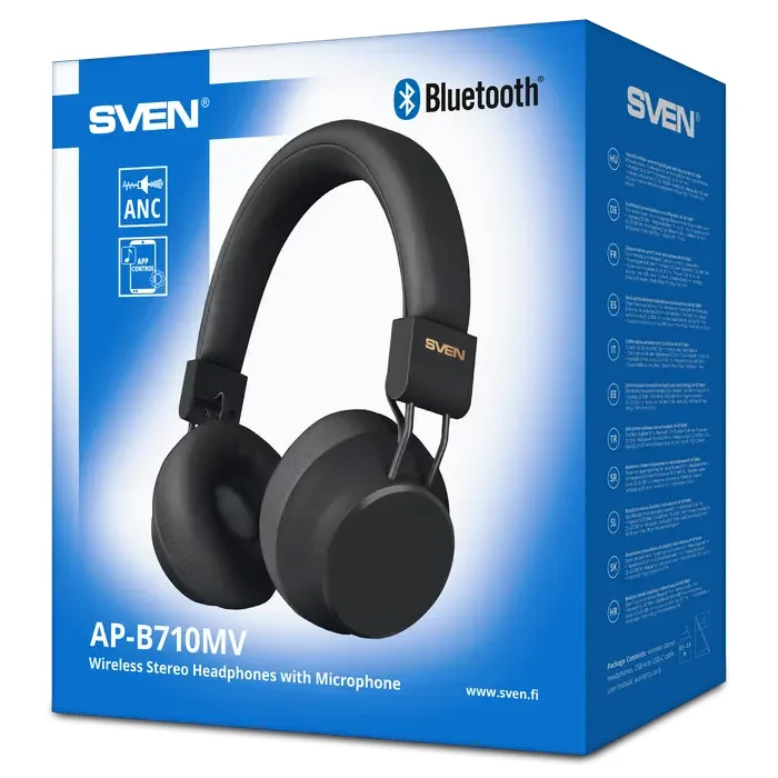 Headphones SVEN AP-B710MV, Black — foto 6