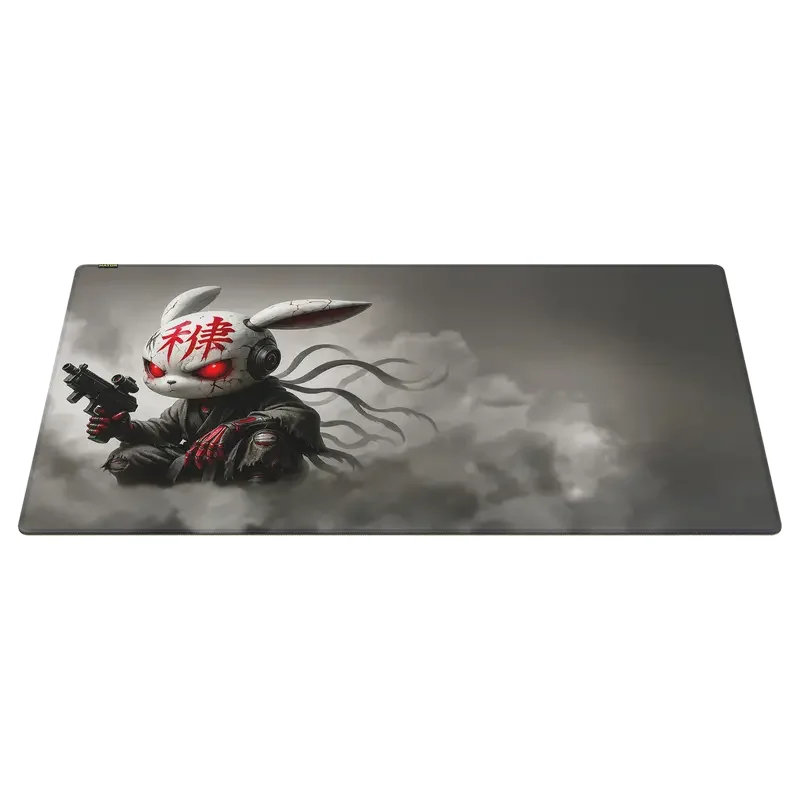 Mouse Pad pentru jocuri HATOR Tonn EVO 3XL, Extra Extra Extra Large, Angry bunny — foto 5