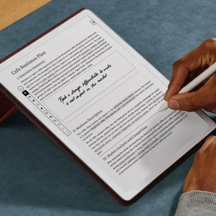 Amazon Kindle Scribe 11" (3rd Gen) (2025) with Premium Pen, 32GB Graphite — foto 2