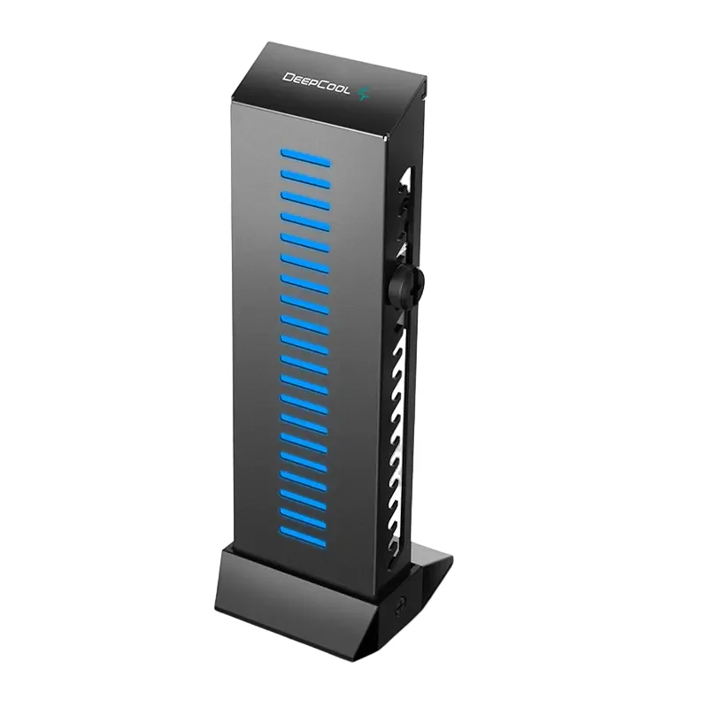 Graphics Card Holder Deepcool GH-01 A-RGB, Black — foto 6