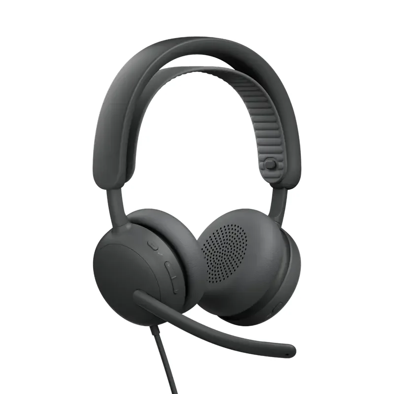 Headphones Logitech Zone Wired 2, Graphite — foto 2