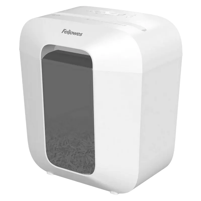 Fellowes  Powershred® LX25M, DIN Level P-4, Cross 4х12mm, Capacity 6sheets, Vol.11 lit, WHITE — foto 3
