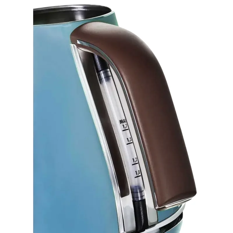 Electric Kettle DeLonghi KBOV 2001 AZ, Light Blue — foto 5