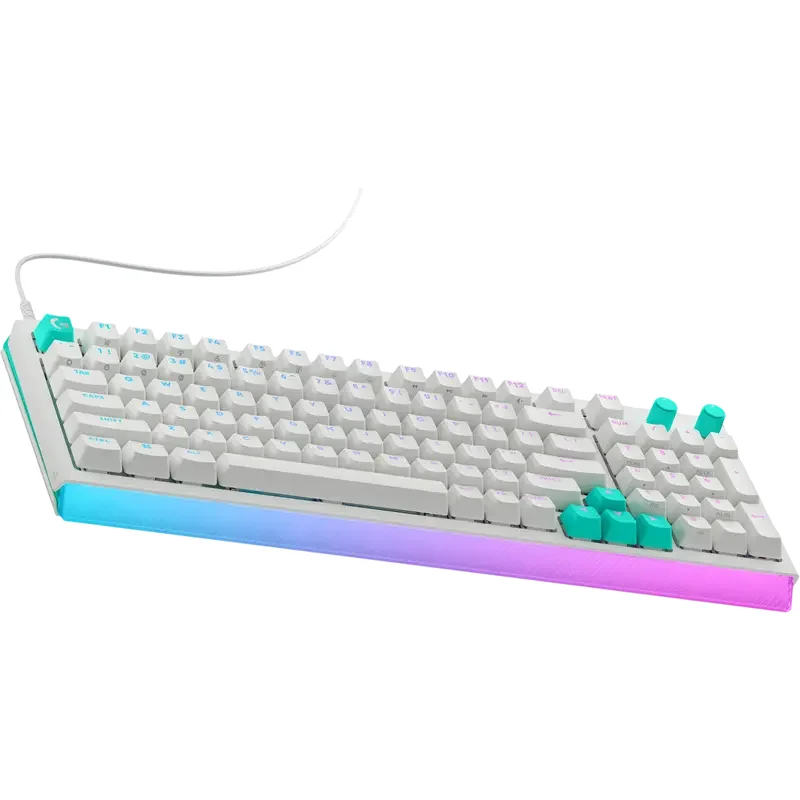 Gaming Keyboard Logitech G512 X 98 Wired, EMEA28i - 935 - Tactile,White — foto 6