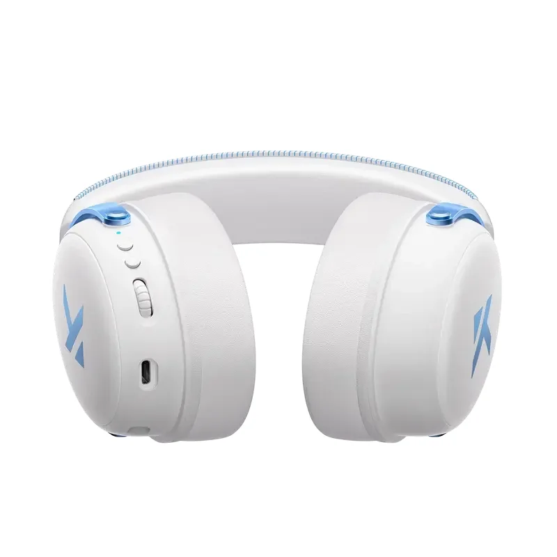 Căști gaming MCHOSE V9 Pro, Fără fir/Cu fir, Sky White — foto 5