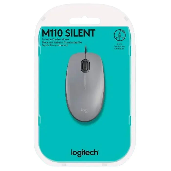 Мышь Logitech M110, Серый — foto 5