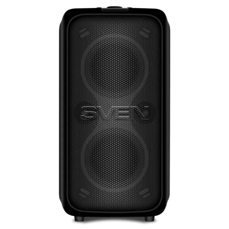 Partybox SVEN "PS-960" 180W, TWS, Bluetooth, FM, USB,LED-display, 6000mA*h, Black — foto 5