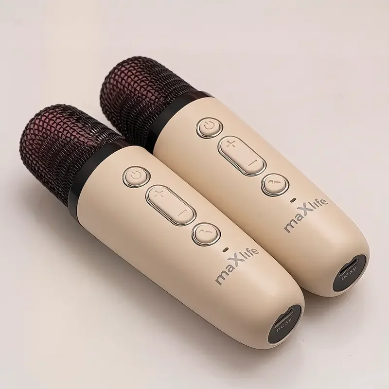 Microphone Karaoke cu Boxa BT Maxlife MXKS-200, Pink — foto 2