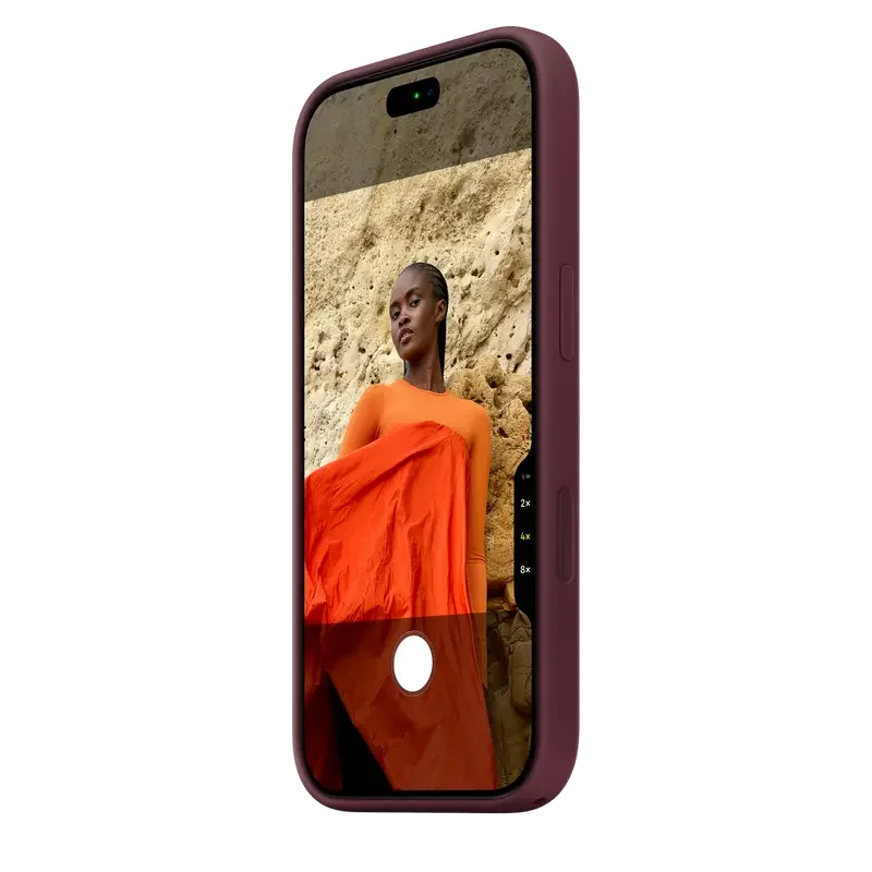 iPhone 18 Pro Silicone Case with MagSafe - Burgundy, Model A3701 — foto 5