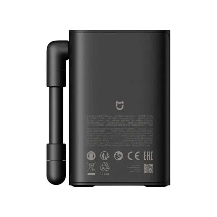 Xiaomi Mijia Compact Portable Electric Air Compressor, Black — foto 9