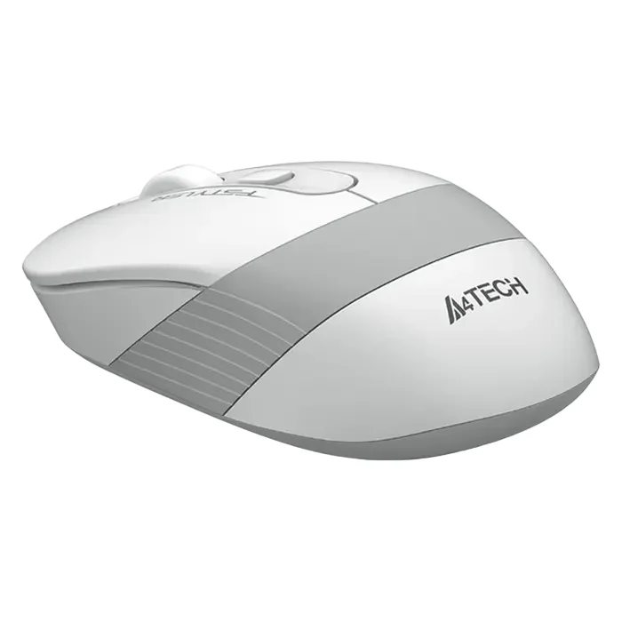Mouse A4Tech FM10, White/Grey — foto 5