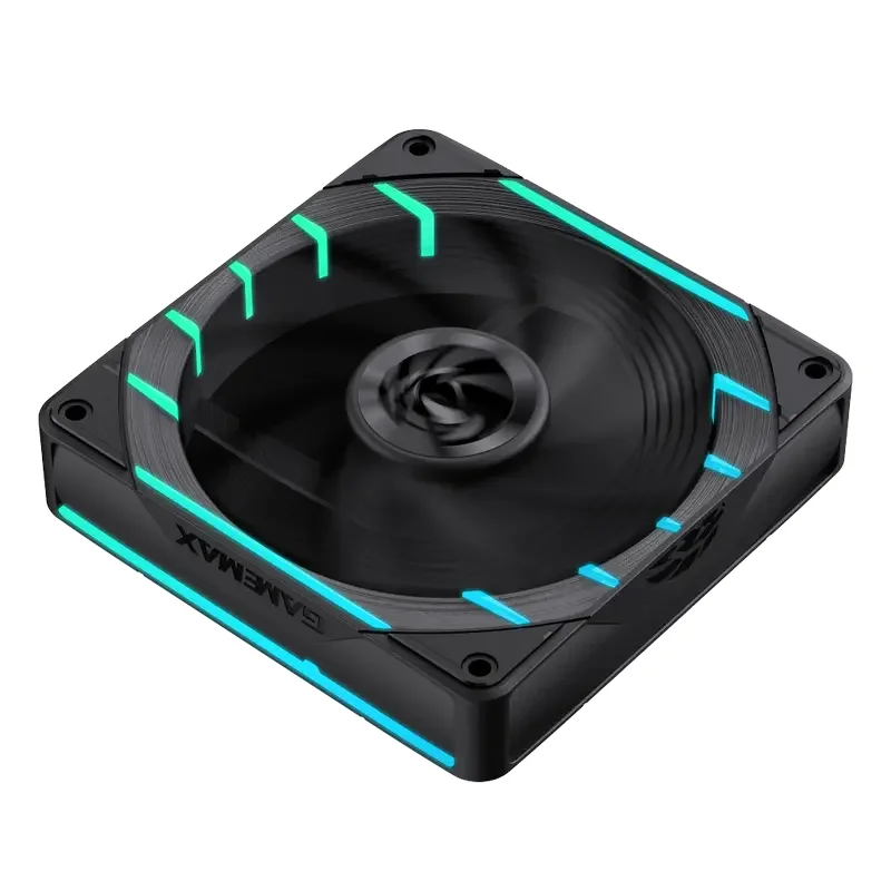 PC Case Fan GAMEMAX Tornado T12, 120mm, ARGB, 24 LED, 9 blades, PWM, <32.12dB, 66.89 CFM, 800-2200RP — foto 4
