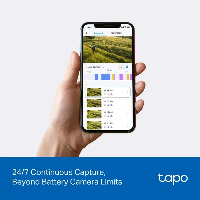 TP-Link Outdoor TAPO C665G KIT, 4K 8Mpix, IP65, Pan/Tilt, 4G/LTE, Battery Powered Security Camera + — foto 9