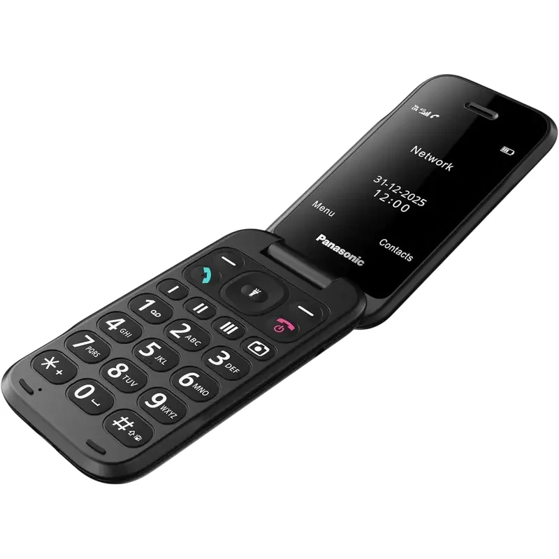 KX-TF600 Panasonic 4G Black Clam Shell — foto 9