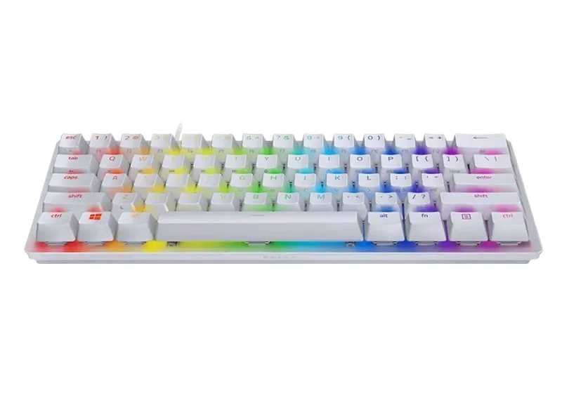 Keyboard RAZER Huntsman Mini, Wired, White — foto 3