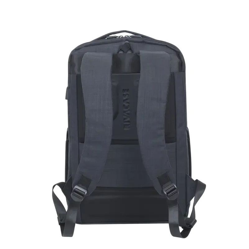 Rucsac pentru Laptop RivaCase Biscayne, 17.3", Poliester, Negru — foto 10