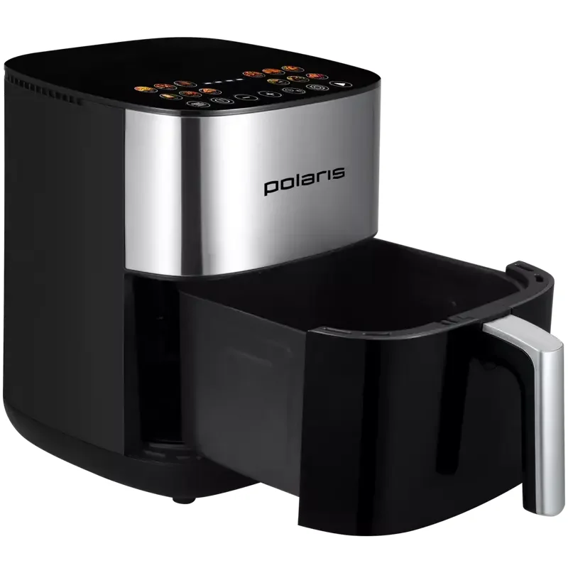 Friteuză cu aer cald Polaris PAF 6006DW, Negru | Oțel inoxidabil — foto 12