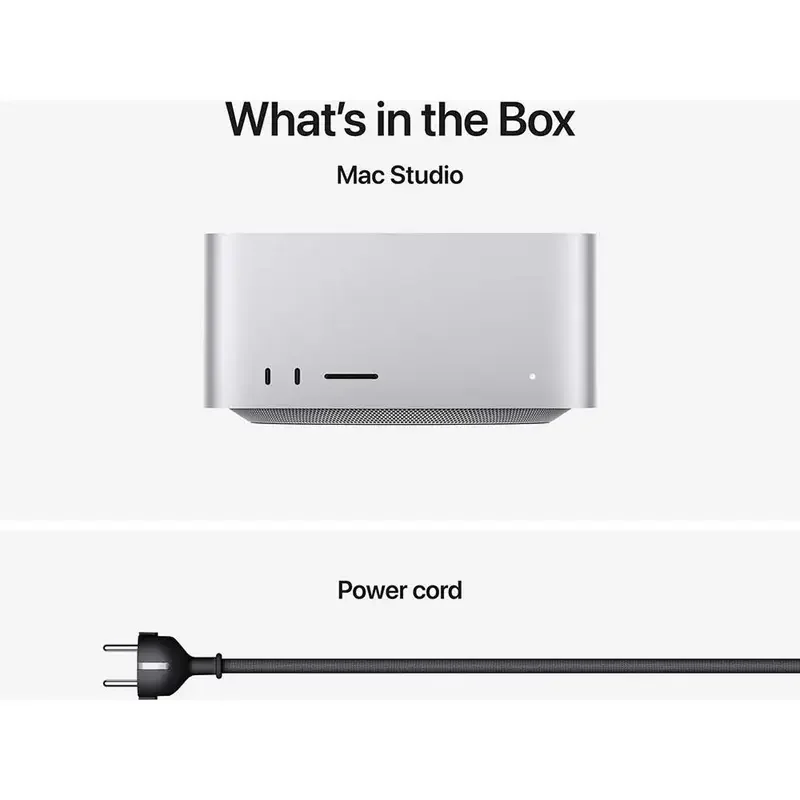 Apple Mac Studio MHL74UA/A, Silver (M5 Ultra 30 CPU 64 GPU 96GB 1TB SSD) — foto 6