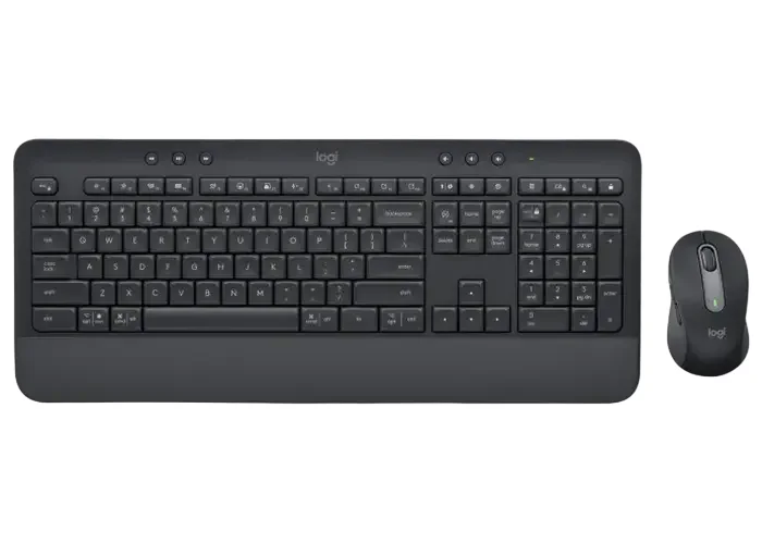 Клавиатура и мышь Logitech MK650, Беспроводное, Графитовый