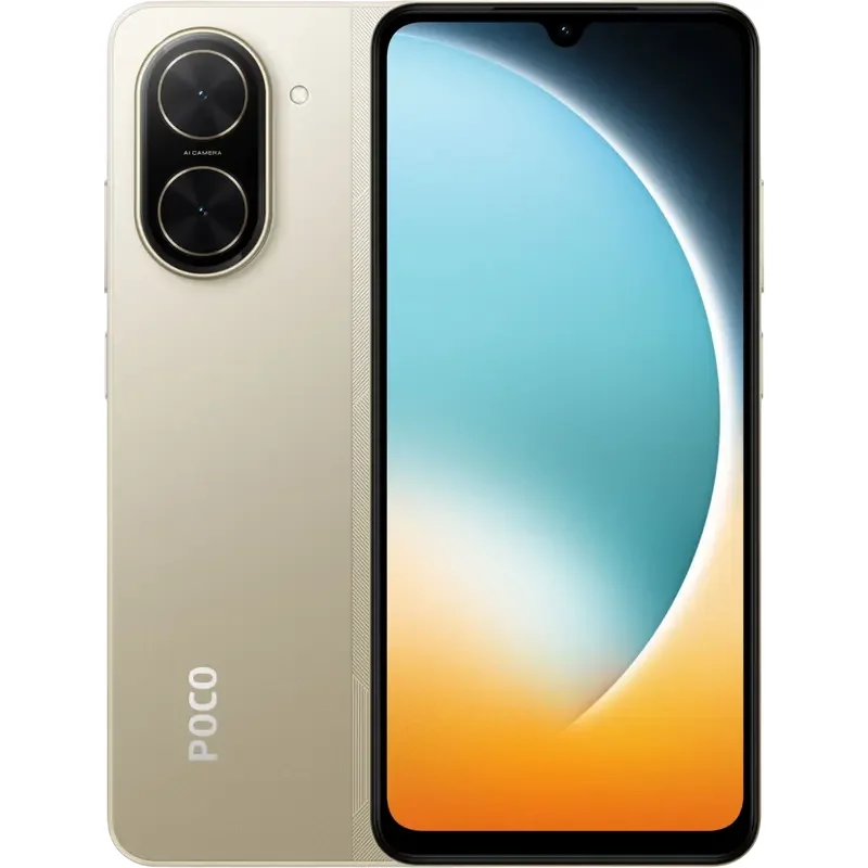 Смартфон Xiaomi Poco C71, 4Гб/128Гб, Золотой