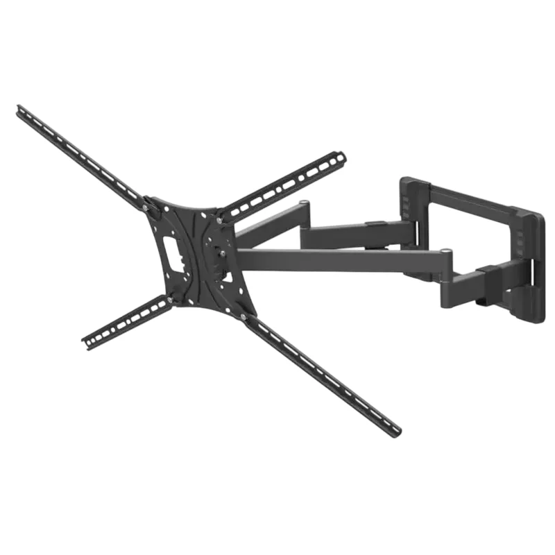Wall Mount Barkan ''BM564L'' Black 55"-100" Full Motion Gaint TVt, max.70kg, VESA mm: up to 800x600m
