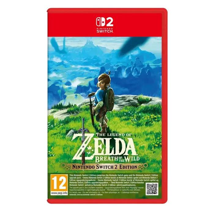 Nintendo The Legend of Zelda: Breath of the Wild, Action & Adventure, Nintendo Switch 2, Cartridge