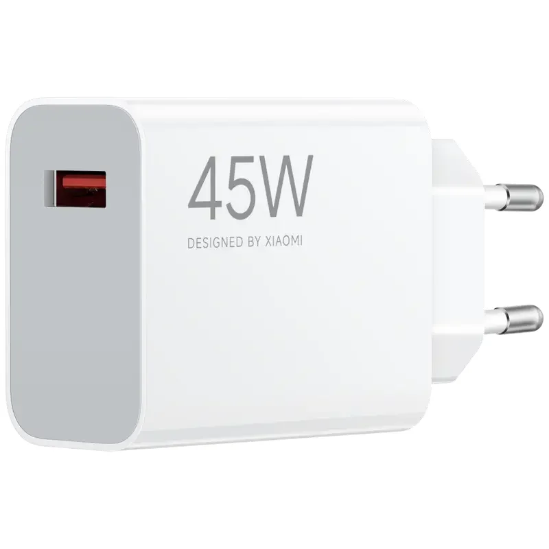 Încărcător Xiaomi Turbo Charging, 45W, Alb