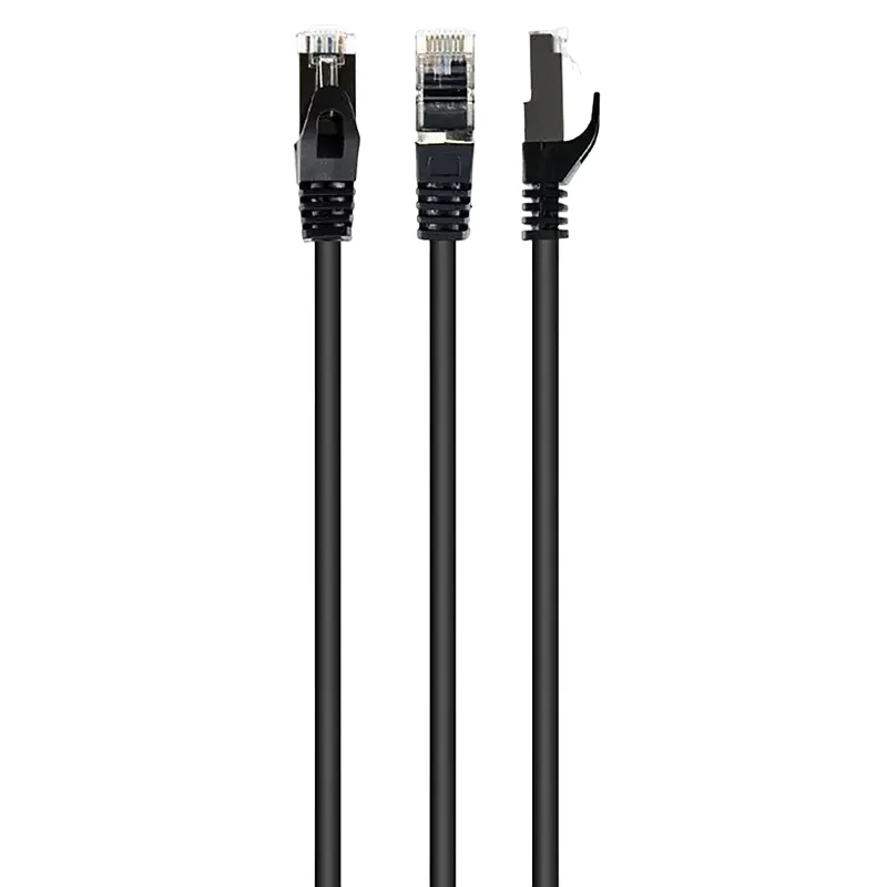 Patch Cord Cat.6/FTP,    0.5m, Black, PP6-0.5M/BK, Cablexpert