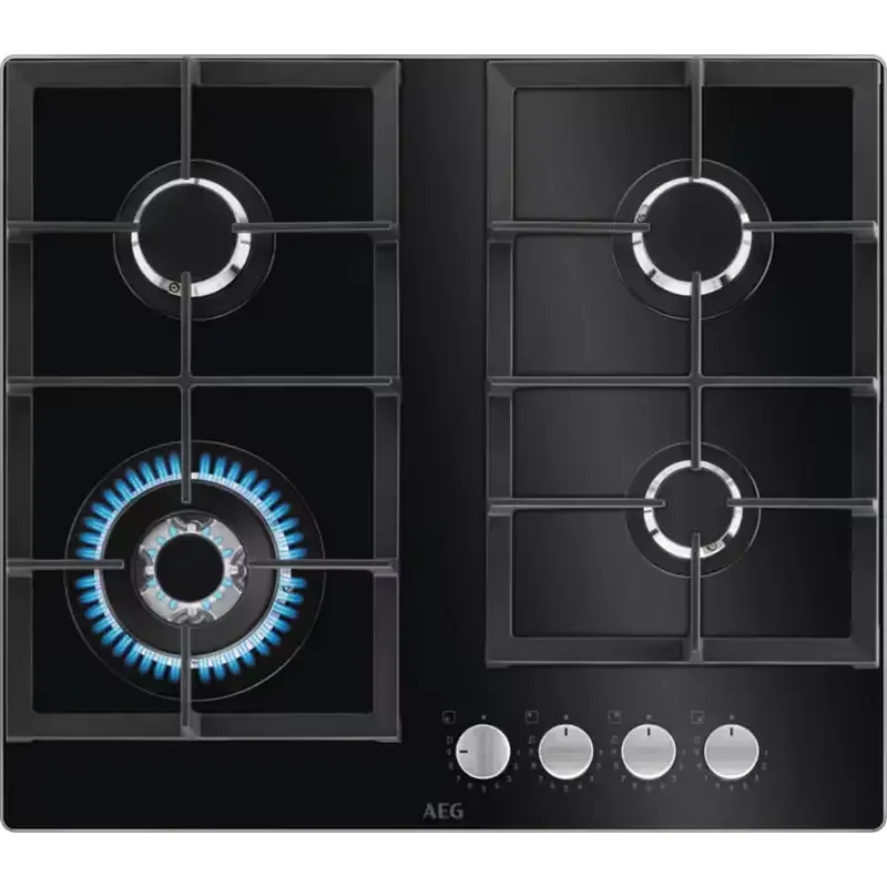 Gas Cooktop AEG HKB64420NB, Black