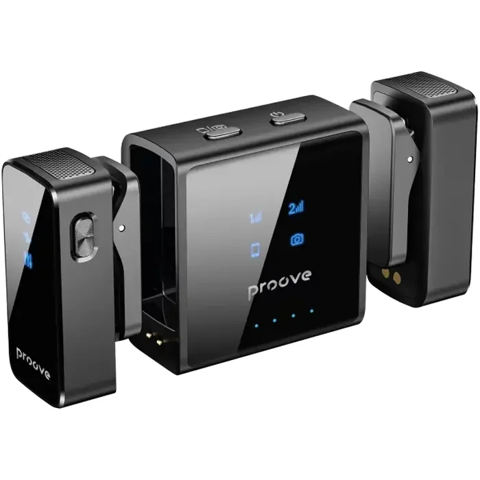 Microphone Wireless Microphone System Proove ToneLine (Lightning / Type-C / AUX), Black