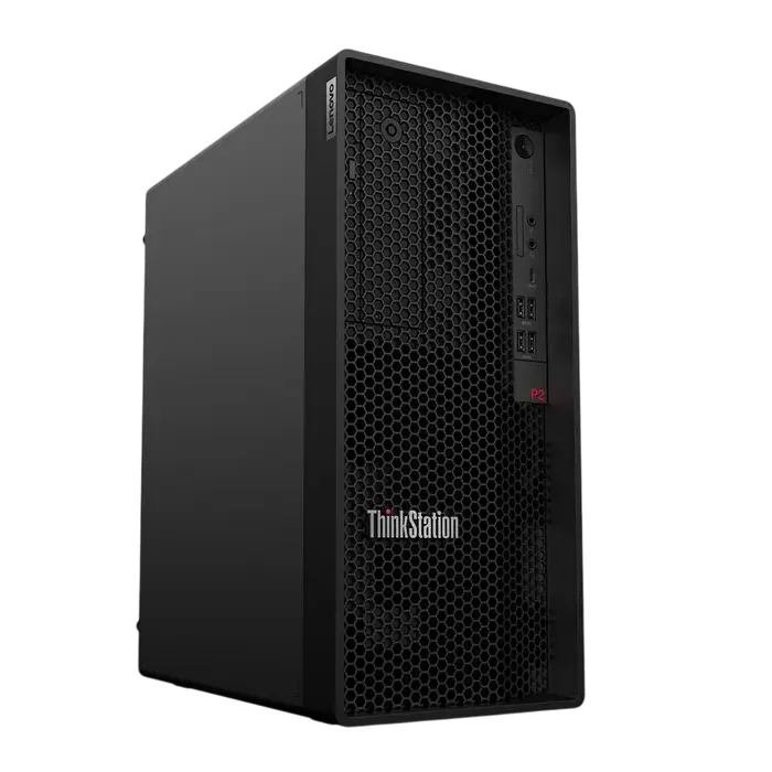 Lenovo ThinkStation P2 Gen 2 Tower Black (Ultra 7 265K 3.9-5.5GHz, 32GB RAM, 1TB SSD, Blu-ray, Integ