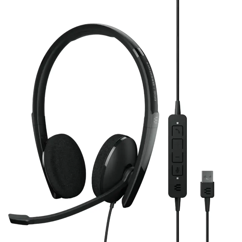 Headset EPOS ADAPT 160 USB II, microphone with noise canceling