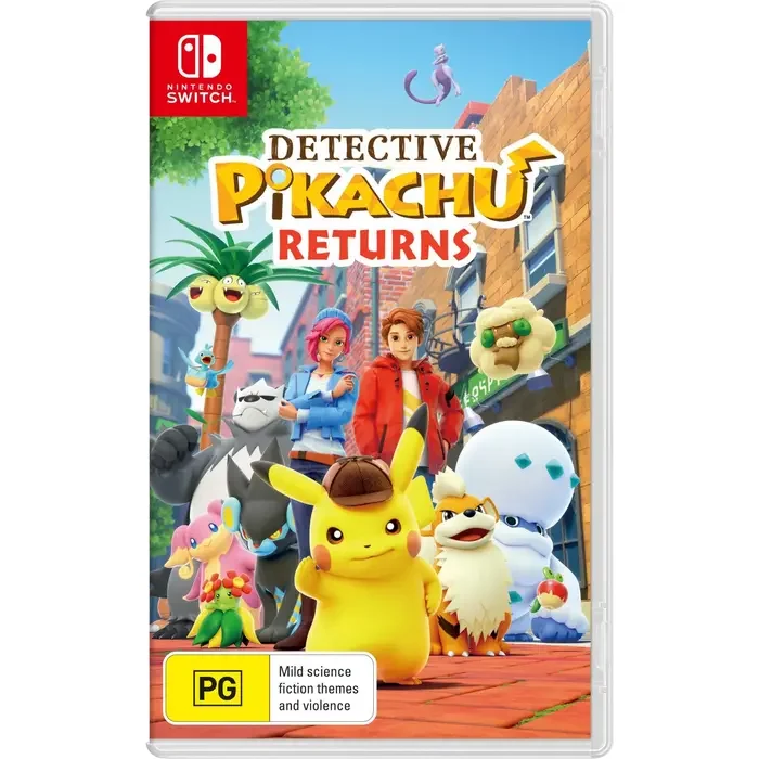 ActiVision Detective Pikachu Returns, Действие и приключения, Nintendo Switch, Картридж