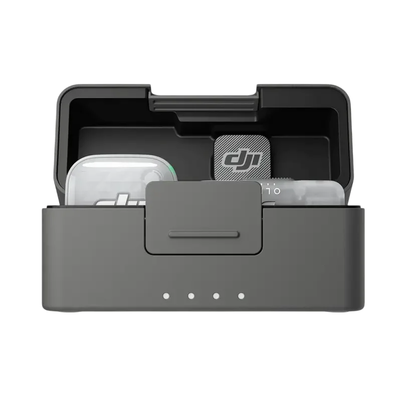 DJI Mic Mini 2S (1 TX + 1 Mobile RX + Charging Case), Black