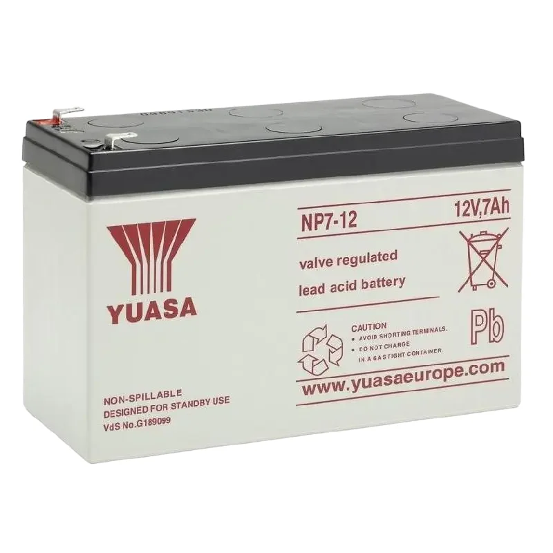 Uninterruptible Power Supply Yuasa NP7-12, 12V 7