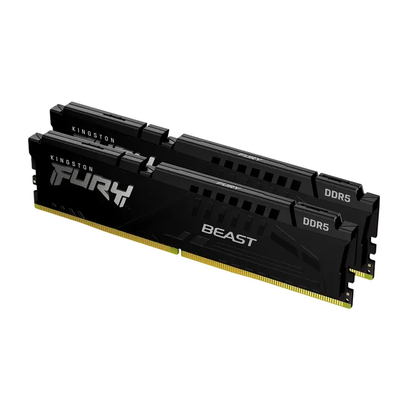 .64GB DDR5-5600MHz  Kingston FURY Beast (Kit of 2x32GB) (KF556C36BBE2K2-64), CL36-38-38, 1Rx8, 1.25V