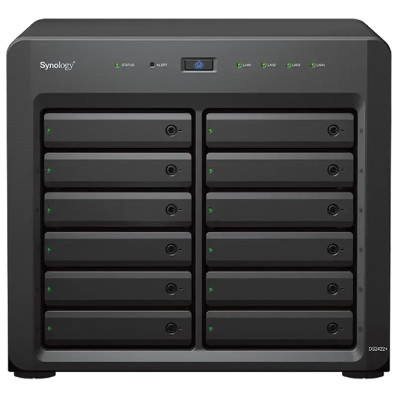 Network Attached Storage SYNOLOGY DS2422+, Black