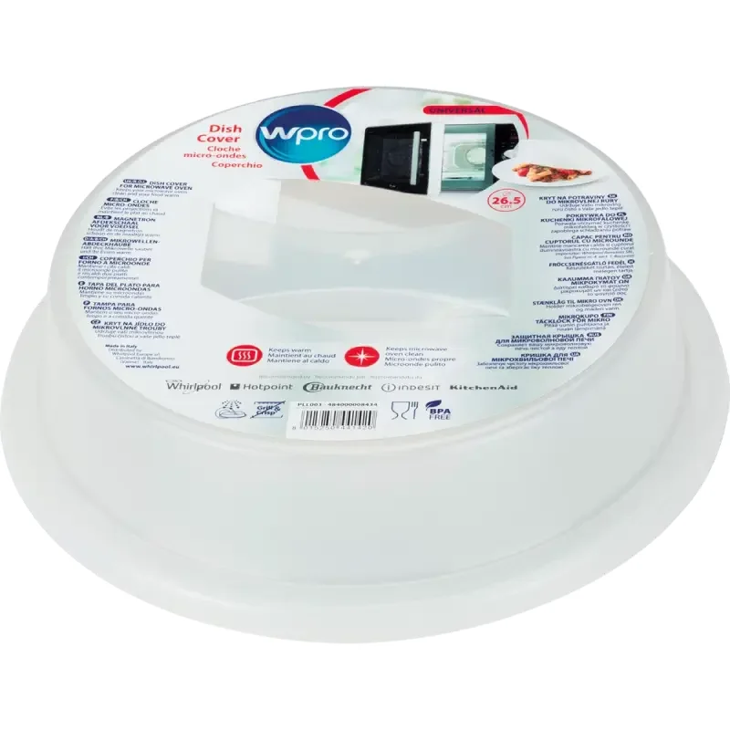 Dish cover for microwave Whirlpool Wpro 484000008434