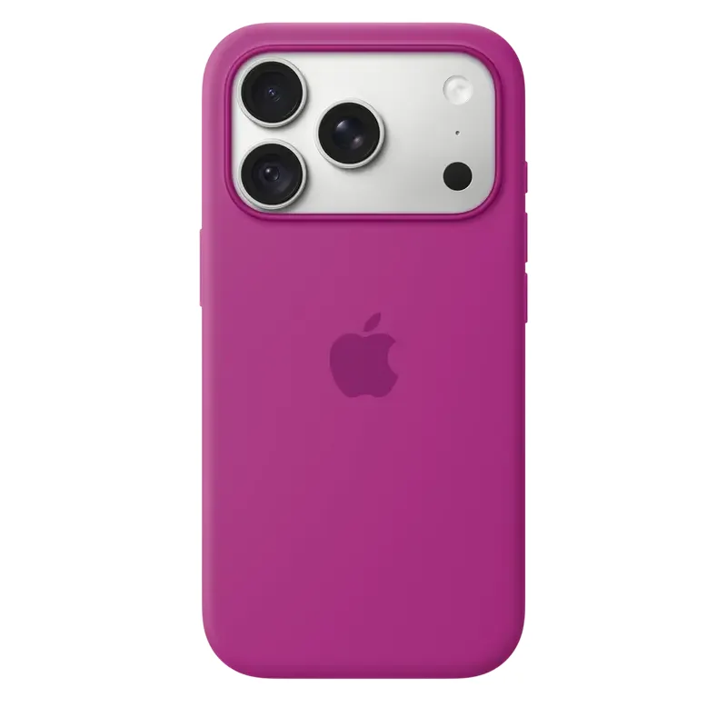 iPhone 18 Pro Silicone Case with MagSafe - Magenta, Model A3701
