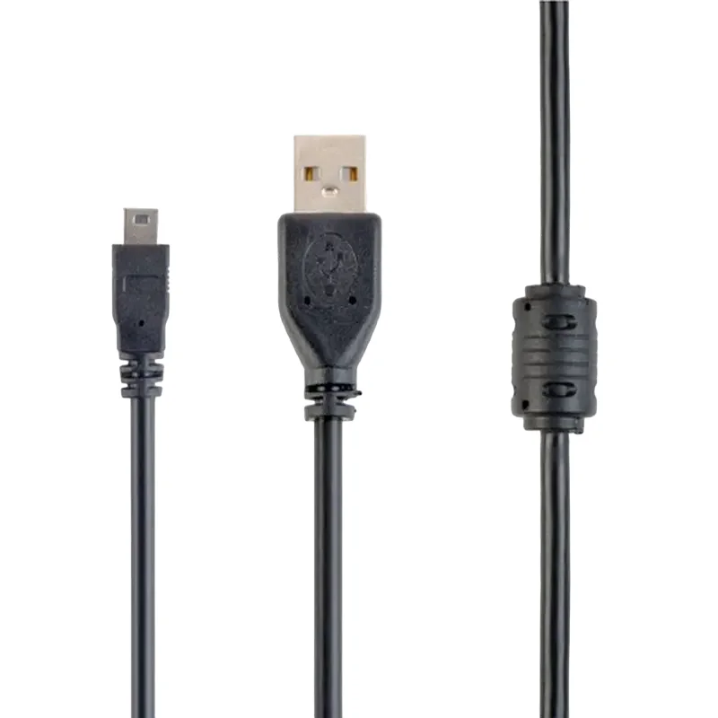 Cable USB, A-plug MINI 5PM, 1.8 m, USB2.0   Premium quality with ferrite core, CCF-USB2-AM5P-6