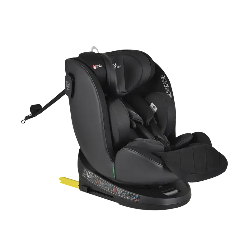Scaun auto Cangaroo Castor 40-150cm black 3801005151844