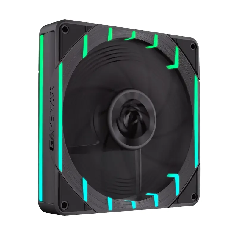 PC Case Fan GAMEMAX Tornado T12, Reversed, 120mm, ARGB, 24 LED, 9 blades, PWM, <32.12dB, 66.89 CFM,