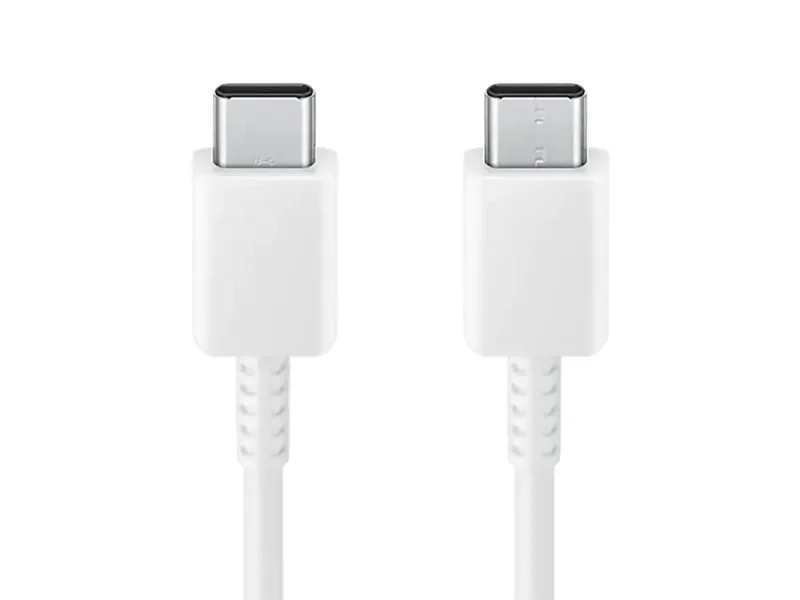Charge and Sync Cable Samsung USB-C to USB-C Cable 3A, USB Type-C/USB Type-C, 1,8m, White