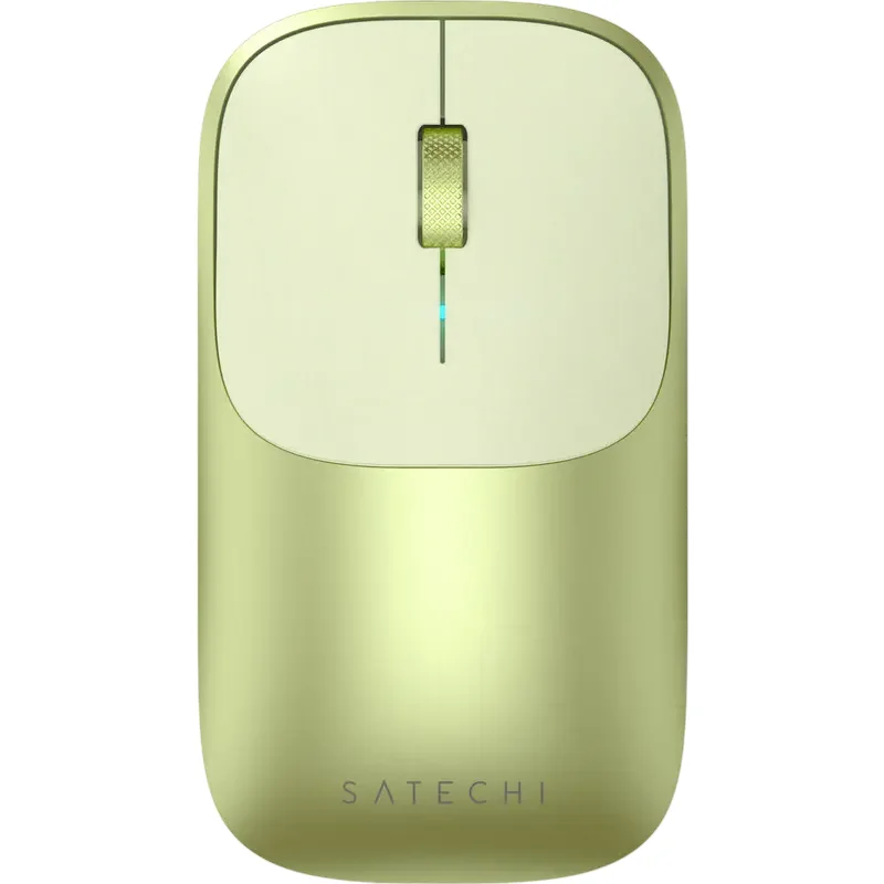 Wireless Mouse Satechi Slim EX, 3 buttons, Ambidextrous, Rechargeable, Bluetooth 5.0, Citrus