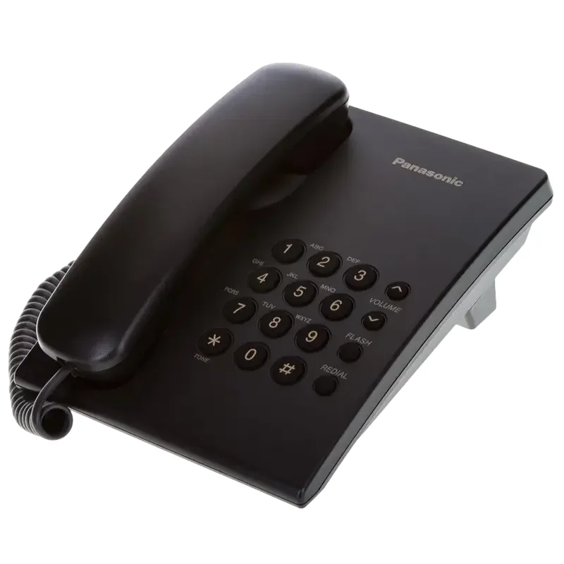 Проводной телефон Panasonic KX-TS2350, Чёрный
