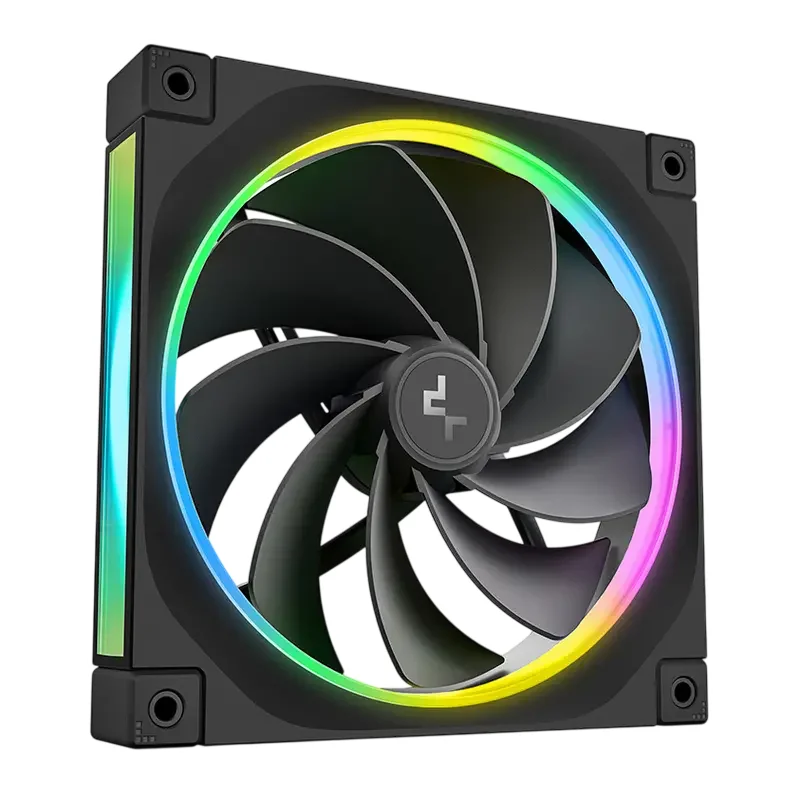 PC Case Fan Deepcool FL14 Reversed ARGB 140x140x25mm, ≤31.46 dB, 66,59CFM, 500-1700RPM, PWM, Hydro B