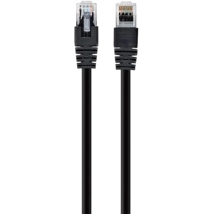 Патч-корд Cablexpert PP12-7.5M/BK, CAT5e UTP, 7,5м, Чёрный