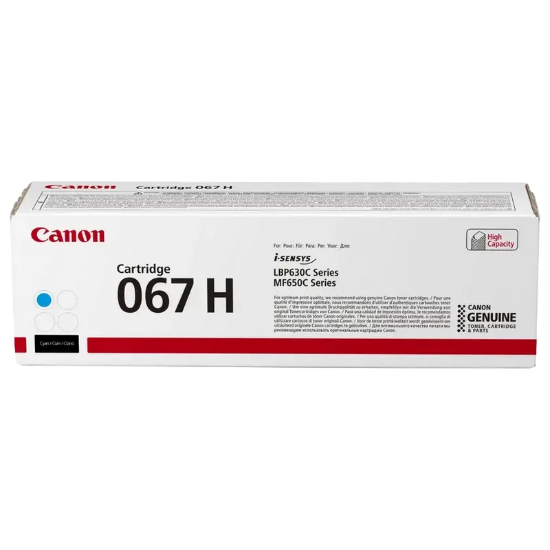 Тонер-картридж Canon CRG-067H, Голубой